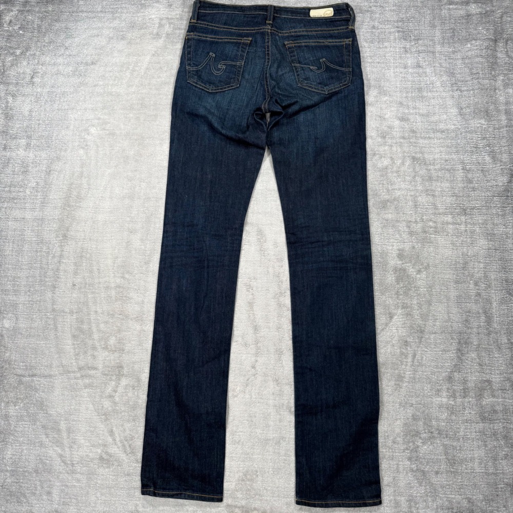 AG Adriano Goldschmied Premiere Jeans Womens 26R Dark Wash Skinny Straight Denim